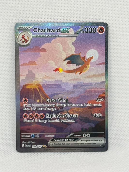 Charizard EX 199/165 Illustrator rare